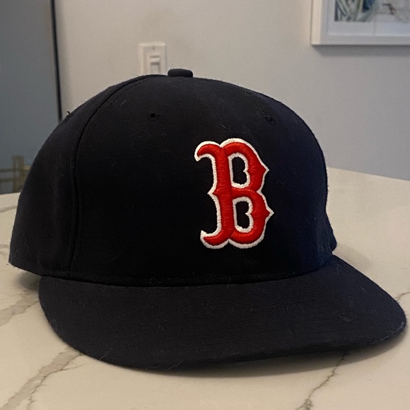 Boston Red Sox- the official on field cap of MLB (size 7- 55.8cm) - Picture 1 of 6